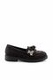 Black Women's Loafer Shoes K01257060704