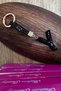 Vip Series Letter Y Black Stone Keychain - Bag Charm - 2