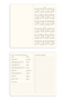 2026 Year Weekly Linen Pocket Agenda 12 Months Milky Coffee - 7