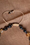 Certified Citrine Faceted Hematite Natural Stone Stair Closing Adjustable Bracelet - 5