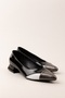 Women's Genuine Leather Stylish Short Heeled Shoes Md.2 - 6