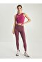 Women's Elastic Waist Plain Leggings (S2) - 2