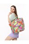 حقيبة الشاطئ Happy Bag بنمط الفاكهة العرقية - 3