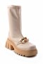 Beige Women's Boots & Booties02828114609 - 3