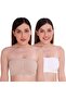 Women’s Padded Seamless Strapless Bandeau Tube Bra with Back Hook, Free Size, (Pack of 2)
