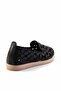 Black Straw Women's Espadrille K 01117092328 - 4