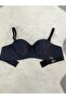 Women's Laser Cut Seamless Padded Striped Underwire-Free Bra - 3