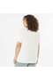 تي شيرت مطبوع بأكمام قصيرة باللون الأبيض - 4