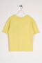 Crew Neck Short Sleeve Timeless Printed Light Yellow Color Boy's Tshirt - 4