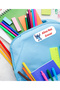 Stictch Themed School Label Stationery Notebook Pen Flask Bag Pen - Name Written Sticker - 4