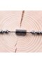 Certified Hematite Natural Stone Knotted Necklace 6 Mm - M163 - 4