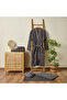 Soft Premium Unisex Bathrobe - Anthracite - L / XL