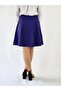 Dark Blue Elastic Six-Piece Diver's Bellows Skirt - 5