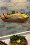 3-Piece Soil Glazed Kayak Fish Moth-Fish Pan 27X13X4 (for Home Type Oven) - 3