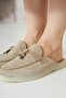 Genuine Suede Women's Buckle Slippers 700912 - 4