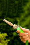 Garden Hose End Extending Hose Head Spray Head Adjustable Faucet End - 2