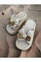 Women's Luxury Daily Beach Sea Pool Slippers with Bow - 4