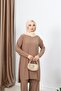 طقم ساندي مع تونيك طويل - 4