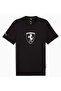 632785-01 Ferrari Tonal Shield Tee T-Shirt Men's T-Shirt Black