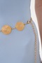 Chain Belt with Round Accessories,Women's Belt,Jacket Belt,Shirt Belt - 6
