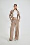 Women's Wide Leg Tailored Modal Fabric Trousers - 6