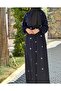 Ferace Daisy Pattern أكمام راجلان باللون الأزرق الداكن - 4