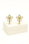 Non Pierced Earrings Earrings for Non Pierced Ears Flower Design Non Pierced Earrings