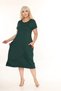 LarGe Size Shalwar Model - Pocketed, Stretchy Lycra Cotton, Short Sleeve 4 Seasons Stylish Casual Dress - 6
