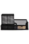 E9175 Desk Organizer 200×100×98mm Mesh Steel for Office Supplies – Black - 6