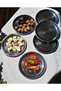Set of 6 Stainless Steel Mini Presentation Plate Snack Plate Breakfast Plate 14 cm - 4