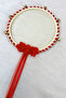 Red Bridesmaid Bride Defi, Floral Wedding Henna Night Circumcision Bachelorette Bride Defi with Bell 1 Piece - 3