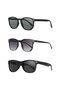 Unisex Sunglasses with Uv400 Protection 3-Piece Opportunity Set