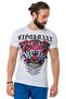 Ct729 stone tiger patterned t-shirt - 2