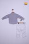 Judge Collar Shirt Jeans Pants Boys Baby Children's Bottom Top Sports Suit 2141 - 8