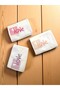 30X50 cm Velvet 3-Piece Kitchen Towel Set |   Hand Towel |   Face Towel Set - 2
