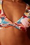 Multi-Colored Marigold Hot Knot Detailed Triangle Bikini Top - 2