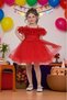 Girl's Shoulder Strap Tulle Wedding Henna Engagement Wedding Birthday Special Occasion Evening Dress Wedding Dress 1-5 Years Old - 4