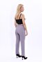 Elastic Tight-Legged Trousers-Anthracite - 4