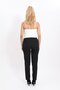 Elastic Tight-Legged Trousers-Black - 5