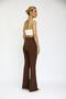 Bitter Brown Spanish Leg Trousers - 3