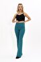 Spanish Flared Trousers-Petrol - 5003100 - 5