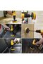 3-Piece Drill Bit Bathroom Bathtub Shower Cabin Car Wheel Seat Washing Cleaning Brush Set - 3