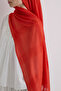 Tasseled 50% Cotton Brice Shawl - Clean Orange - 8