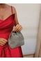 Women's Luxury Stone Diamond Black Evening Dress Clutch Chain Strap Hand Wedding Engagement Evening Bag - 4