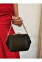 Women's Satin Black Evening Dress Clutch Chain Strap Hand Wedding Engagement Night Shoulder Bag - 5