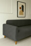 Maxi Sofa Bed Cover, Non-Slip, Anti-Sweat, Anti-Flame, 3+3+1+1 Anthracite - 2