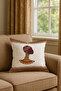 Digital Printing African Themed Traditional Style Set of 4 Throw Pillow Covers - 6