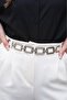 Silver Chain Belt Dress Belt Shirt Belt Coat Belt - 3