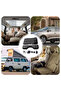 Car Travel Inflatable Mattress Air Bed - Foldable Car Air Bed Cushion with Auto Pump and Two Pillows - 6