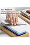 Knife Sharpeners Corundum Whetstone 2-in-1 Knife Sharpening Stone 1000/6000 Dual Grit Side with Anti - 6